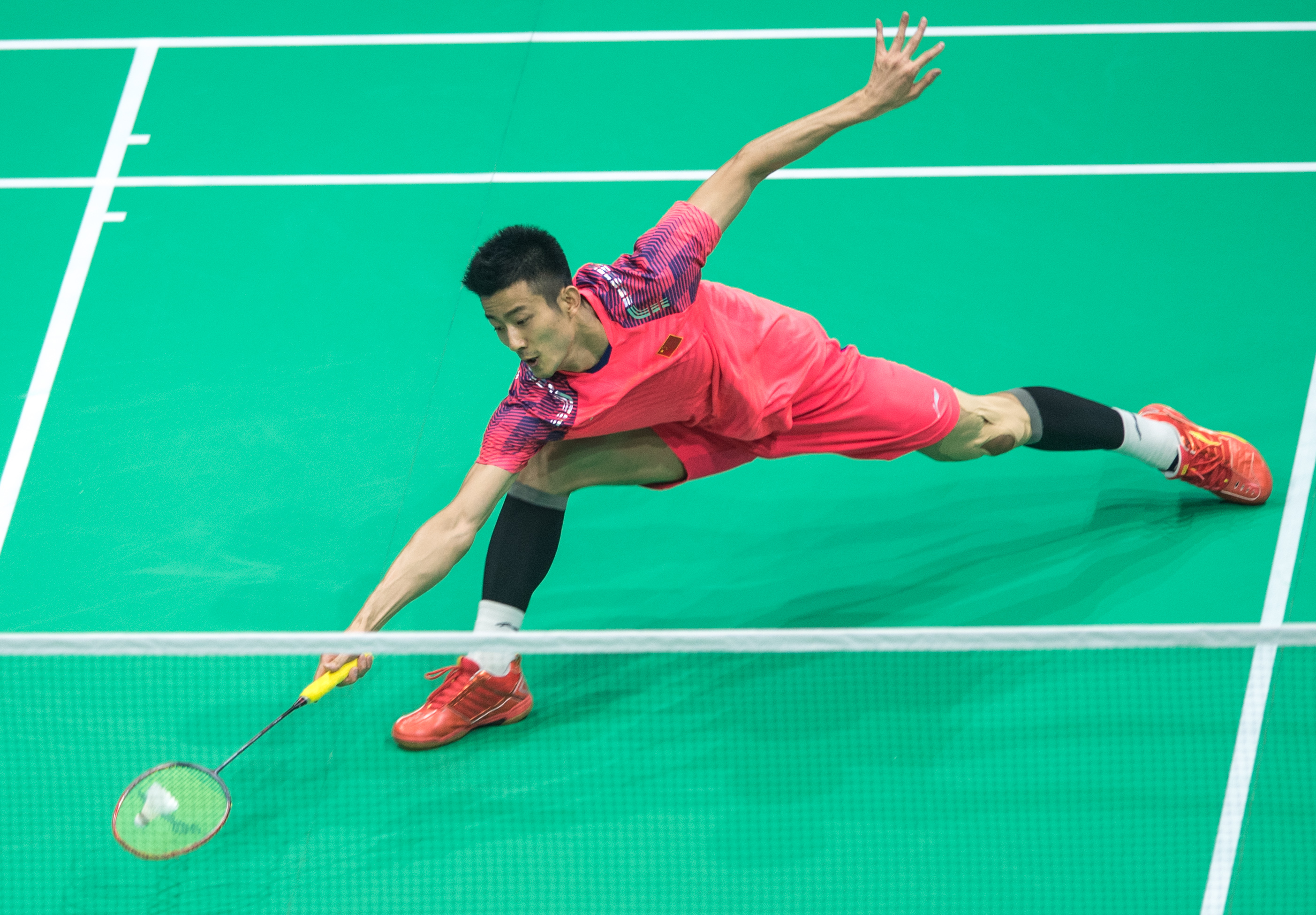 中国羽毛球队强势马来西亚羽毛球队，谌龙打破历史纪录的简单介绍