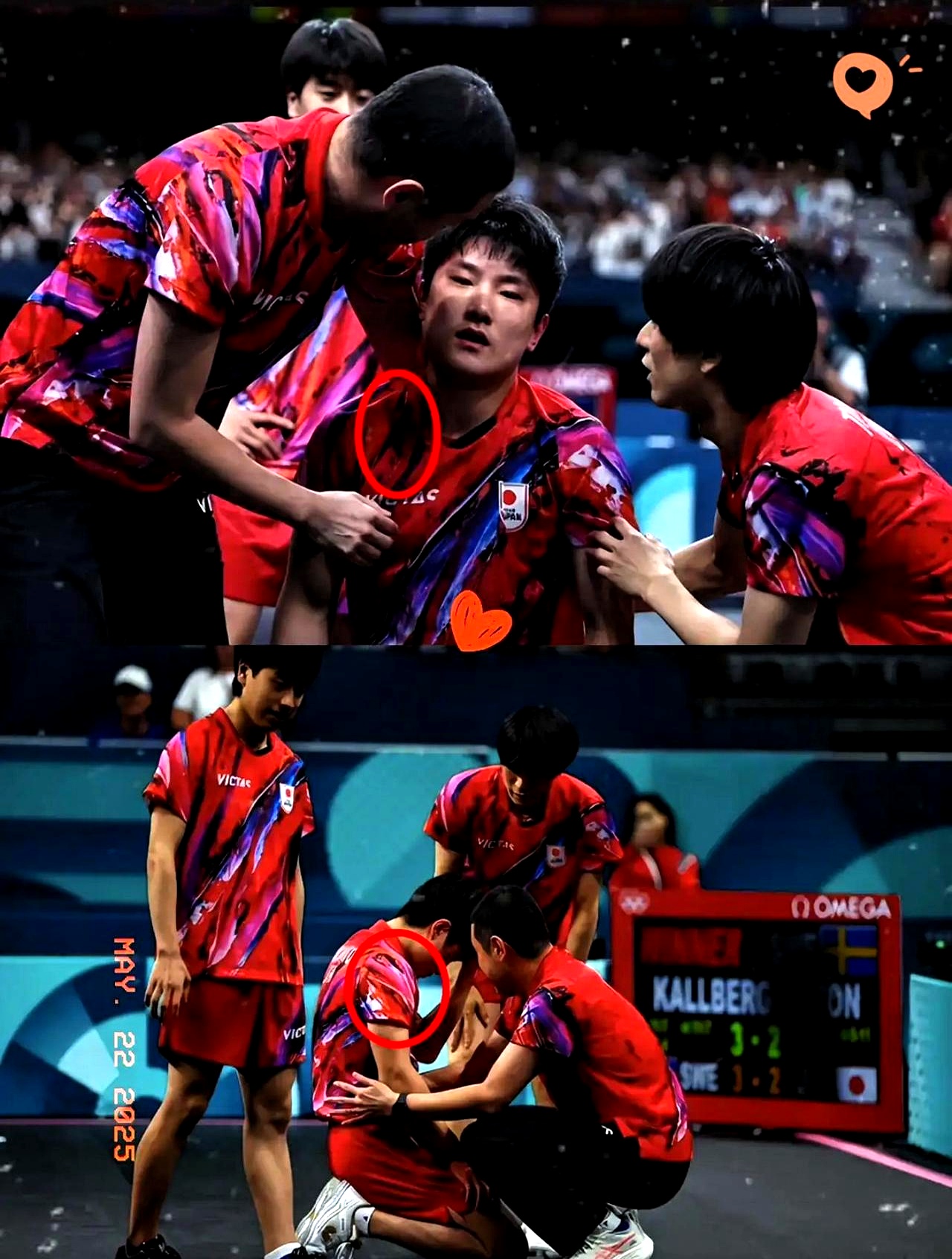 德国乒乓球队血洗韩国乒乓球队，张本智和绝境逆转