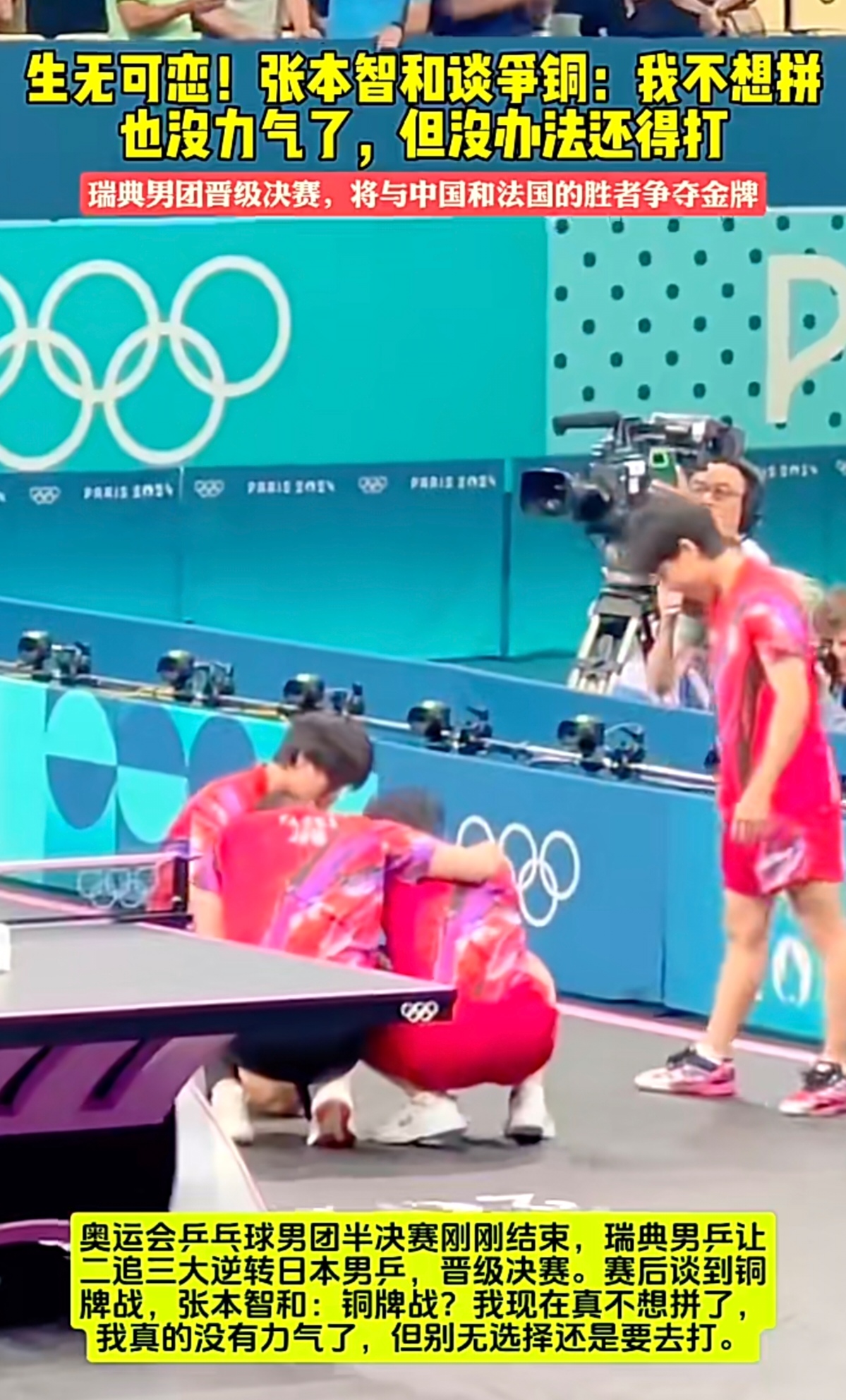 中国队逆转瑞典队，张本智和关键制胜的简单介绍