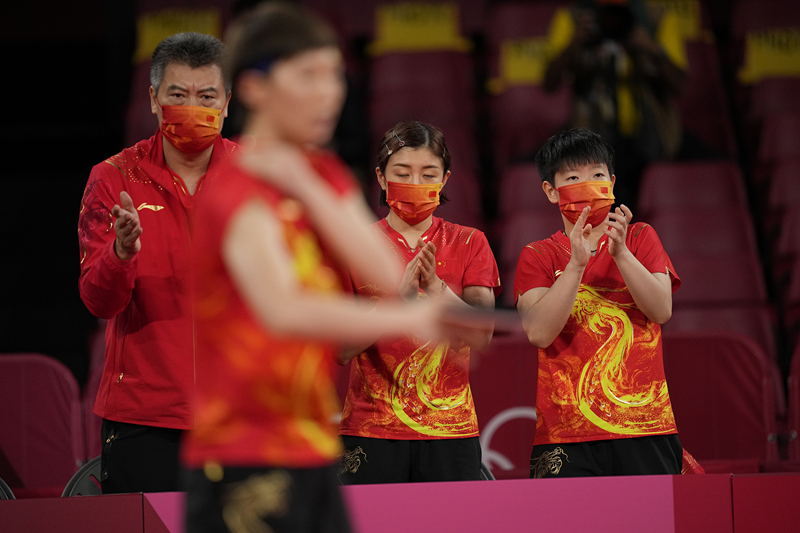 中国队轻取德国队，戴资颖扛起全队