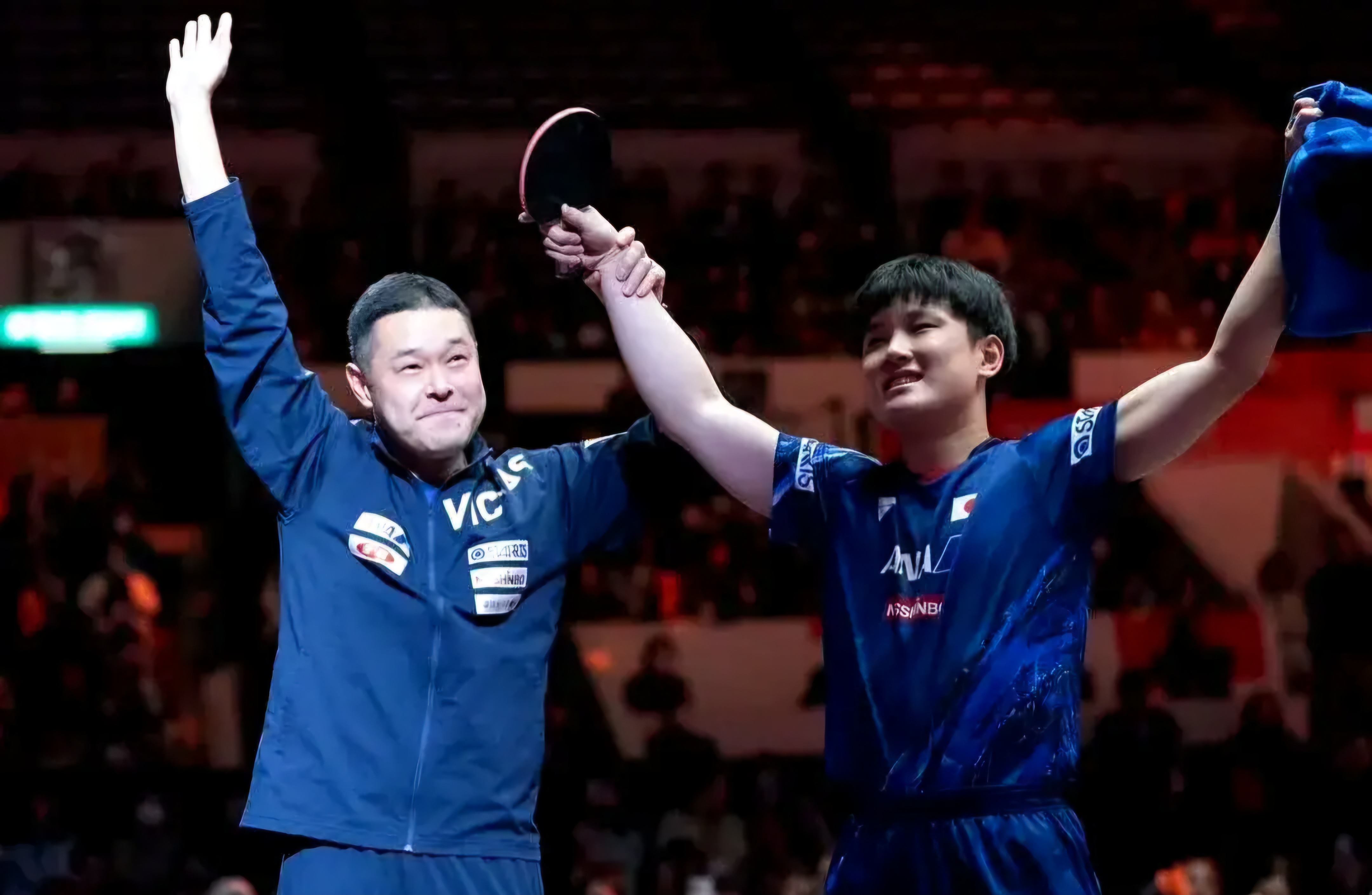 葡萄牙队鏖战波兰队，张本智和高光表现