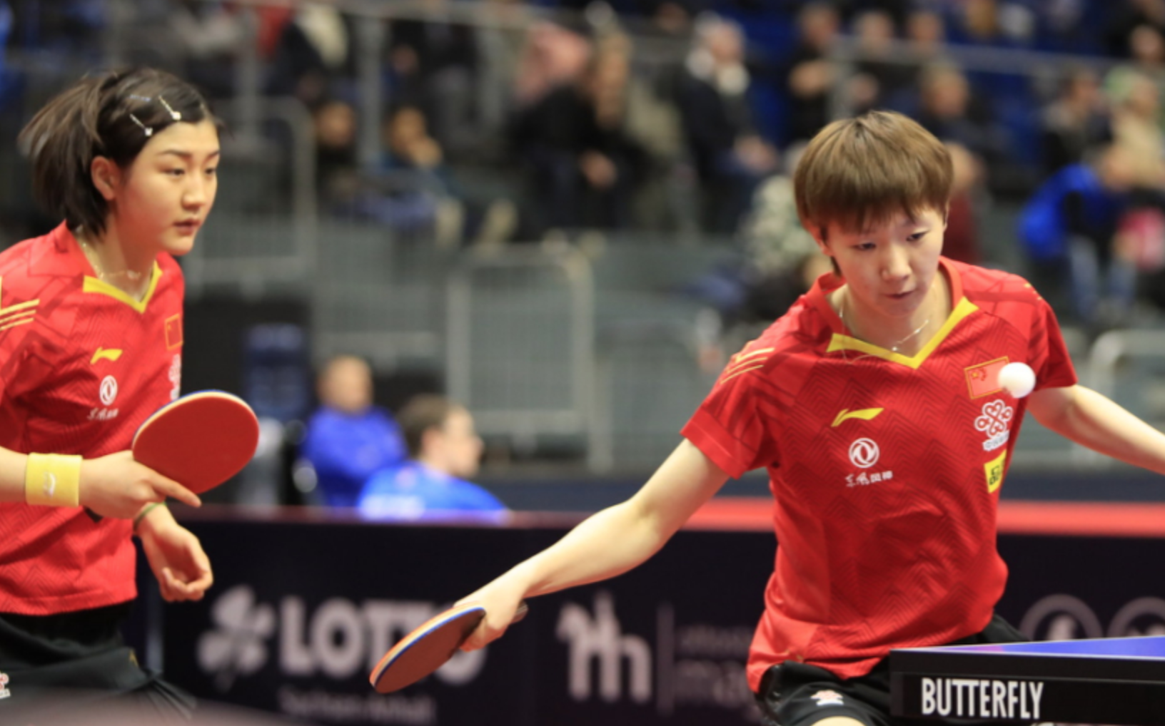 德国队逆转奥地利队，梁靖崑刷新纪录